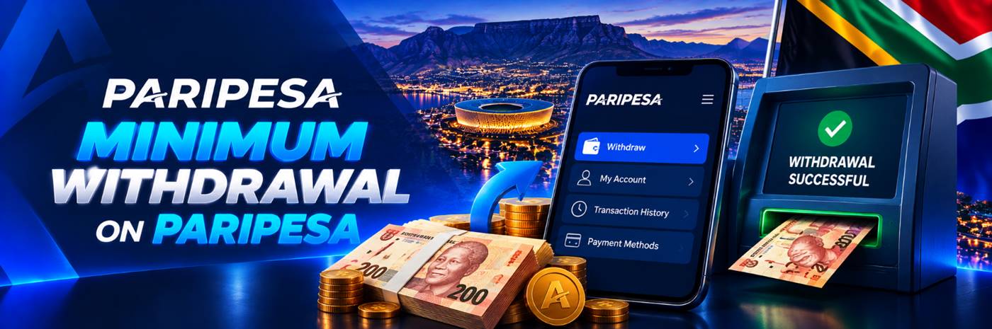 Minimum withdrawal on PariPesa