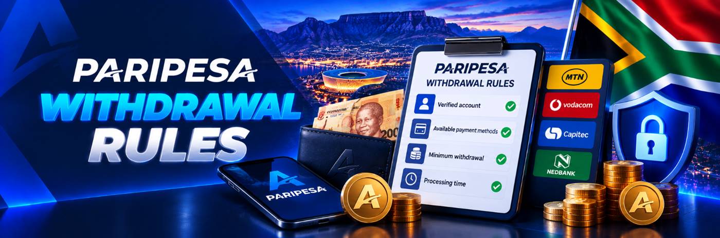 PariPesa withdrawal rules